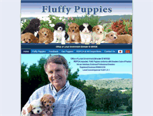 Tablet Screenshot of fluffypuppies.com.au